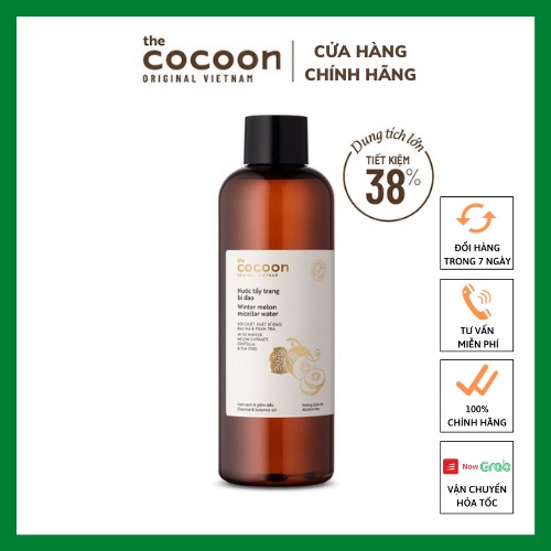 Nước Tẩy Trang Bí Đao Cocoon Sạch Sâu Lớp Makeup, Giảm Dầu 500ml Chai Lớn- CC04 | BigBuy360 - bigbuy360.vn