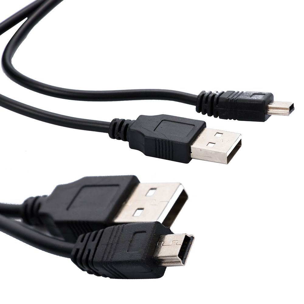 Dây cáp sạc truyền dữ liệu USB 2.0 sang 5 pin mini dài 1m dành cho máy ảnh Mp3 Gps/ loa Psp