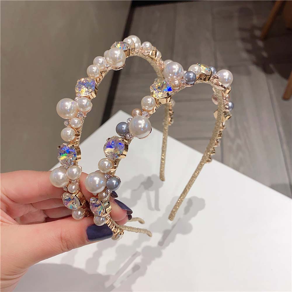 Cài Tóc Đính Ngọc Trai Giả Thời Trang Cho Nữ