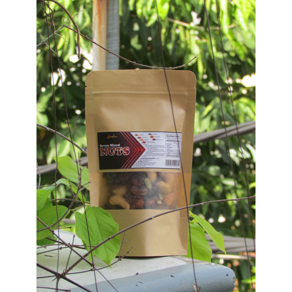 Mix 7 loại hạt dinh dưỡng Đài Loan 150g - Nắp nhôm chắc chắn tiện dụng