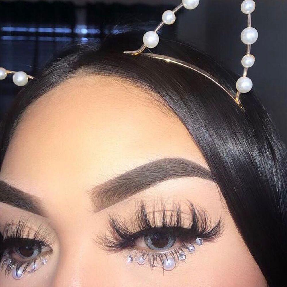 Set 7 Cặp Lông Mi Giả 25mm MIH SKONHED Trang Điểm Mắt Xinh Đẹp