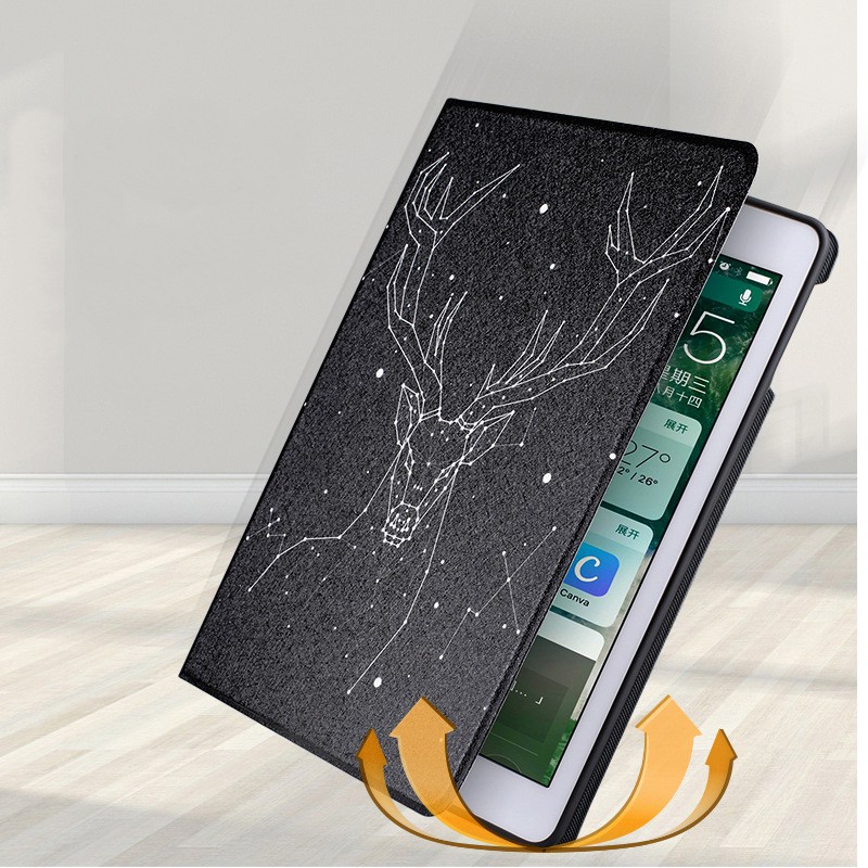 Bao Da Cover Cho Ipad Mini 4 Mini 5 2019 Hỗ Trợ Smart cover Hoa Văn Dễ Thương