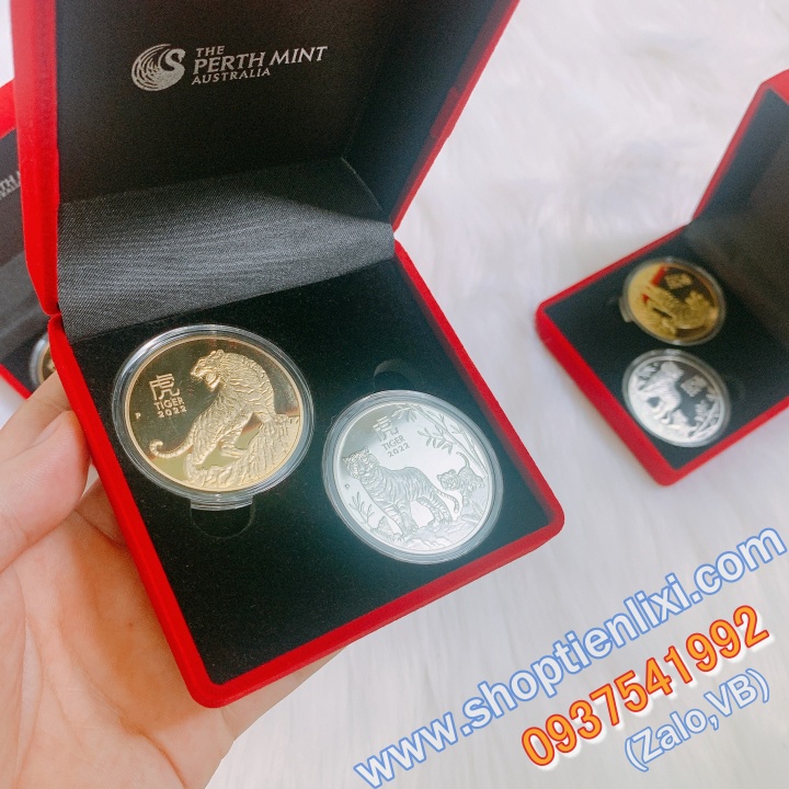 Xu Hổ Úc mạ vàng 2022 - Quà Lì Xì Tết Ý Nghĩa