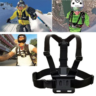 Dây đeo ngực có thể co giãn cho camera Gopro tiện dụng