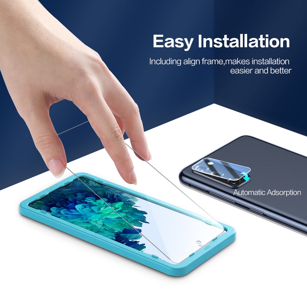 SmartDevil Kính Cường Lực Bảo Vệ Toàn Màn Hình Cho samsung galaxy s21 fe s20 fe galaxy a52