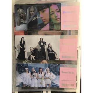 Card - Quà pre order của Blackpink
