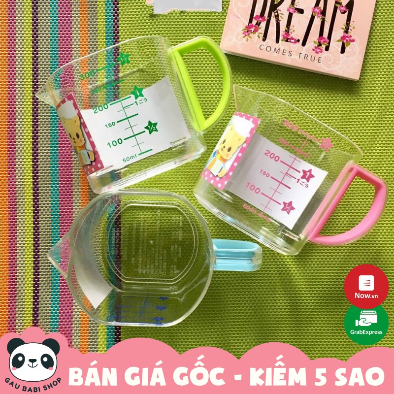 FREE SHIP !!! Ca đong chia vạch hình thú 300ml - Hàng nội địa Nhật