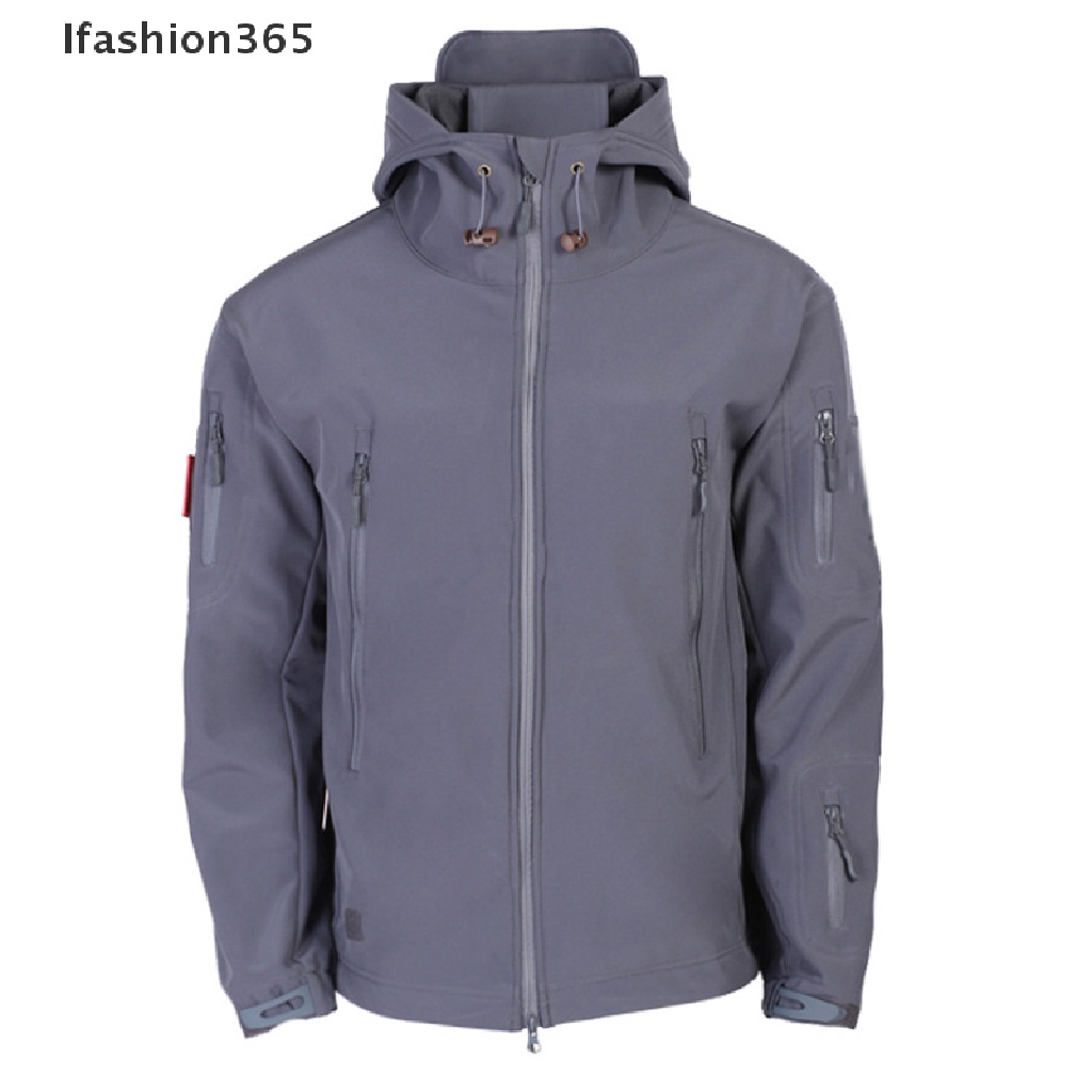Áo khoác chống thấm nước phong cách quân đội cho nam Ifashion365