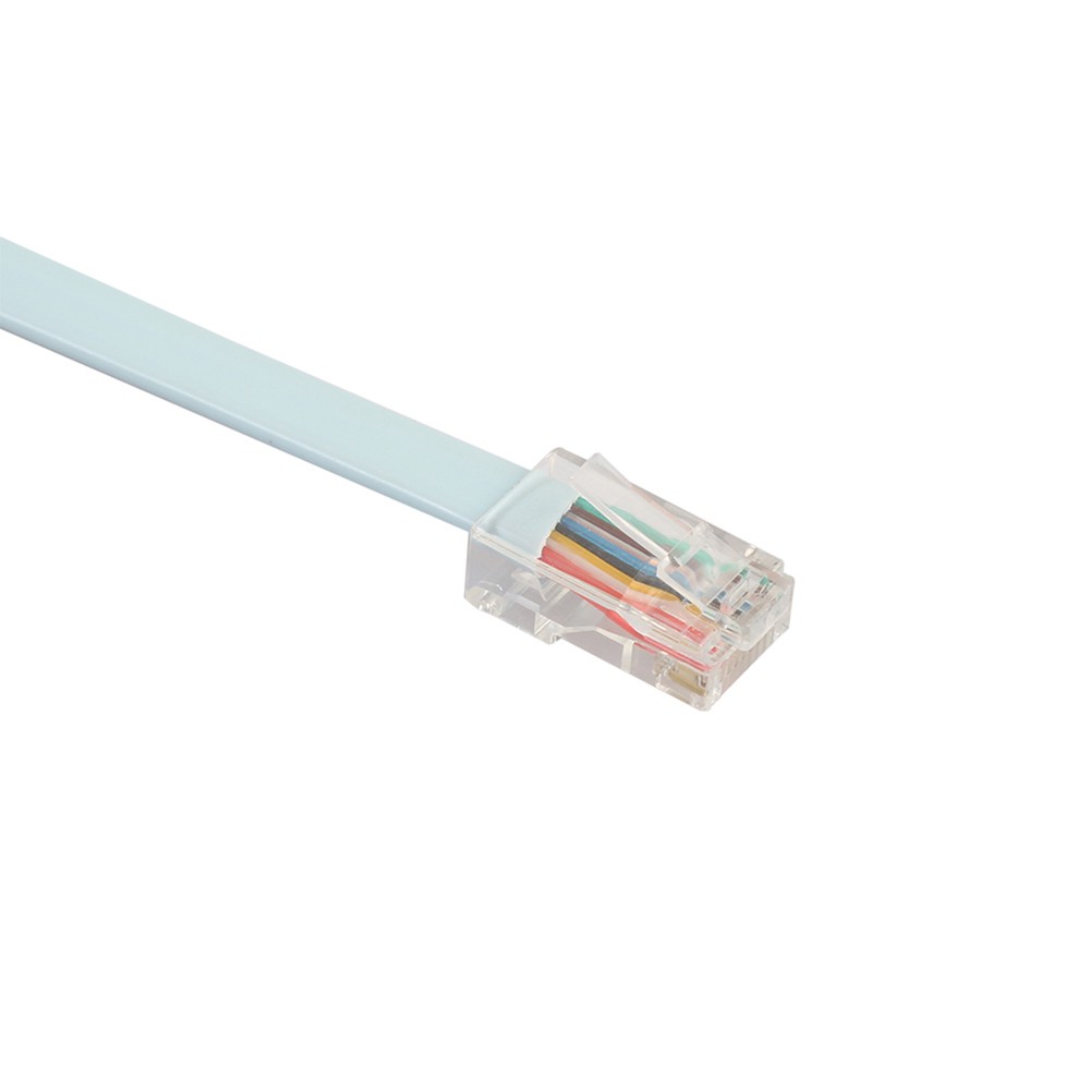 Dây cáp điều khiển mạng ethernet 5ft 9Pin DB9 Serial RS232 sang RJ45 Cat5