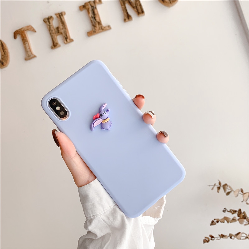 Realme 3 3 Pro 5 Pro 5S 5i Pro 8 OPPO F9 A77 F3 A59 A57 F1S A31 2020 A15 R9S F1 Plus A71 A71K F7 F11 Pro Casing 3D Dumbo Soft Silicone TPU Cover Case