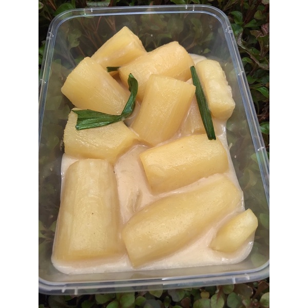 KHOAI MÌ HẤP NƯỚC CỐT DỪA BAO NGON/500gr