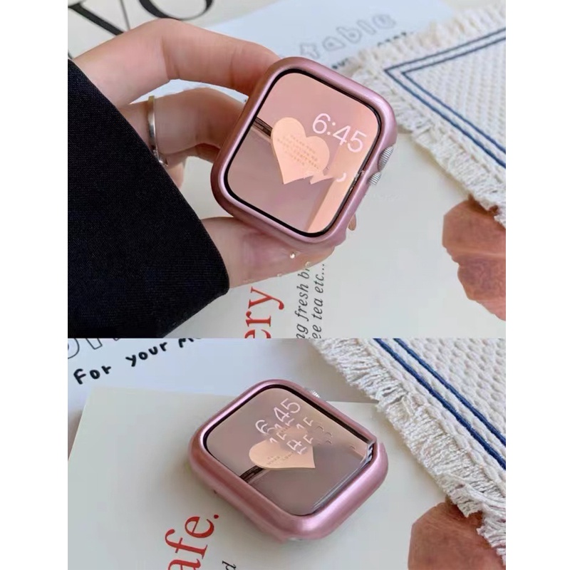 Ốp Bảo Vệ Màn Hình Đồng Hồ Thông Minh Apple watch Series 3 4 5 6 SE 7 Kích Thước 45mm 44mm 40mm 42mm 38mm