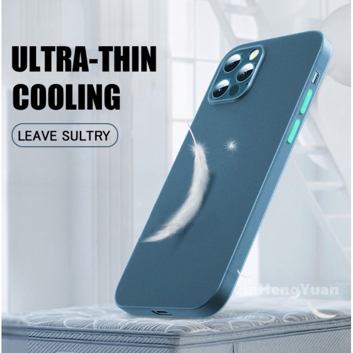Ốp Điện Thoại Mềm Đục Siêu Mỏng Toàn Diện Cho iPhone 13 11 12 X XS pro max