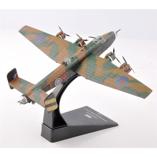Handley page halifax b. mk iii,1944 fighter airplane model 1/144 aircraft combat