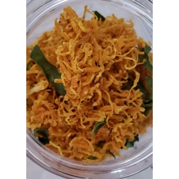 Khô gà lá chanh 100g 50g siêu ngon túi zip - TN FOOD ăn vặt ship toàn quốc - nanasitoanquoc