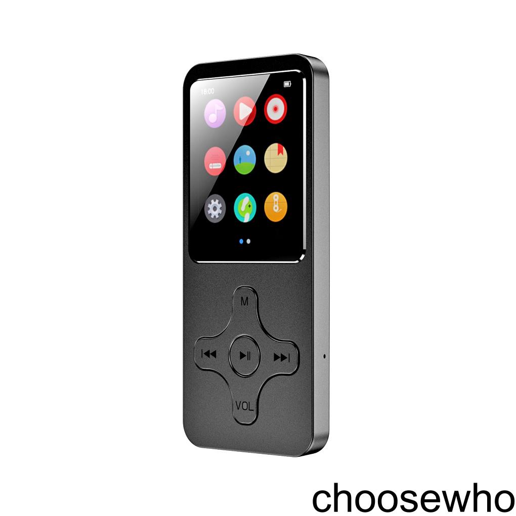 [CHOO] MP3 Player Bluetooth-compatible V4 0 Portable HiFi Music Speaker Radio Walking Running Digital Audio Recorder