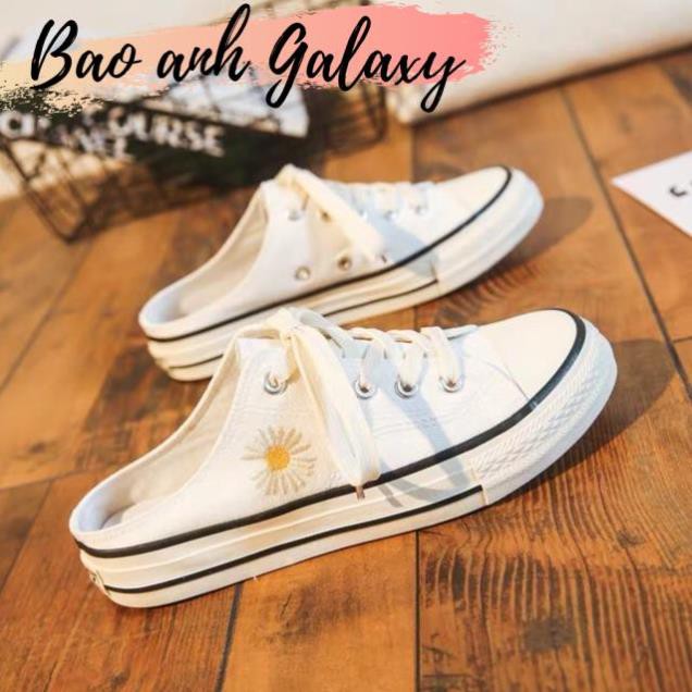 Giày sục hoa cúc mới [Ảnh Thật]