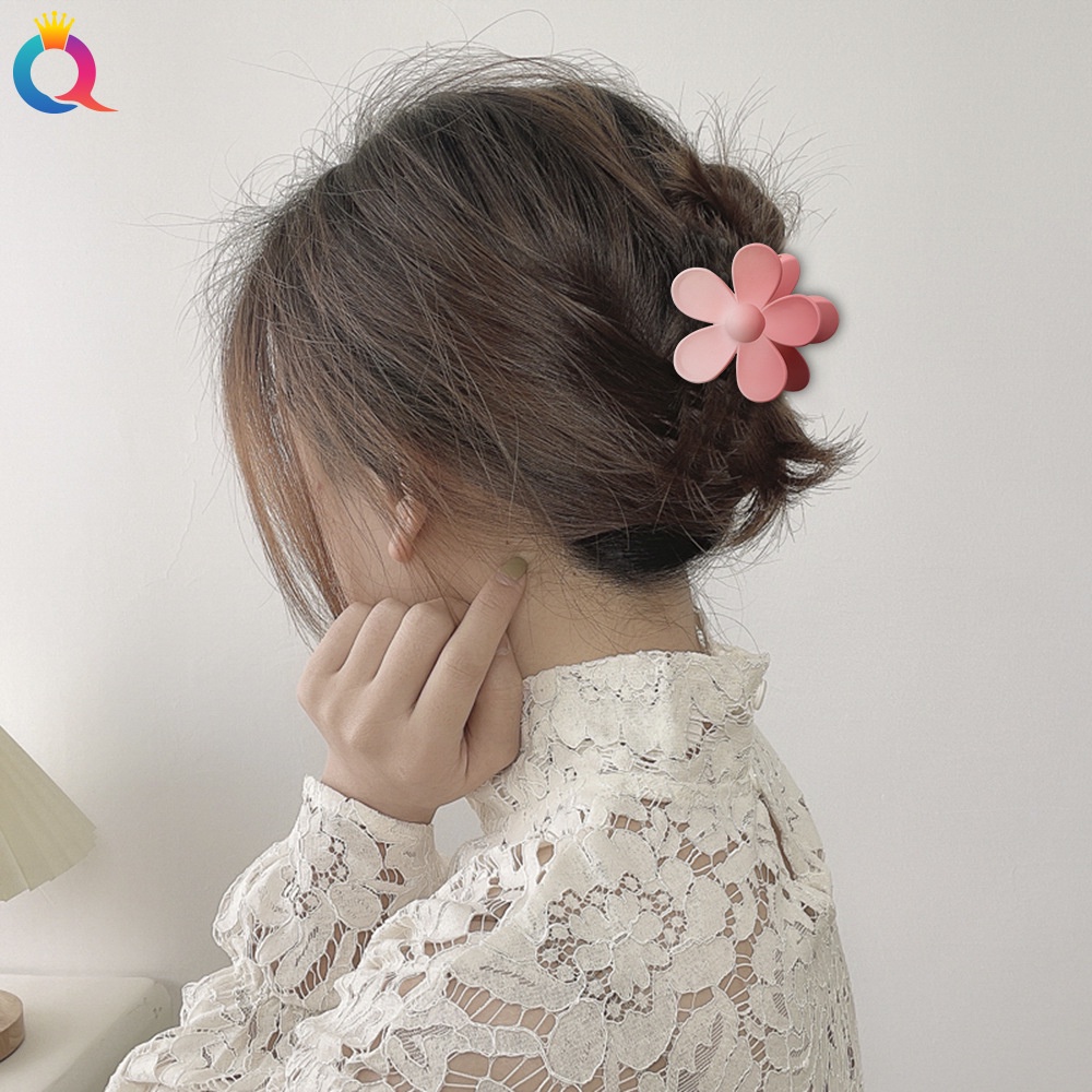 Kẹp tóc càng cua HỒNG nhiều hình dạng xinh xắn dễ thương cho nữ K110