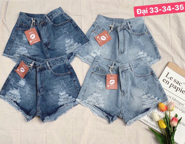 [Mã WASTUP5 giảm 10% tối đa 20K đơn 99K] Quần short jean lưng cao size đại 30-35 ( kèm video) | BigBuy360 - bigbuy360.vn