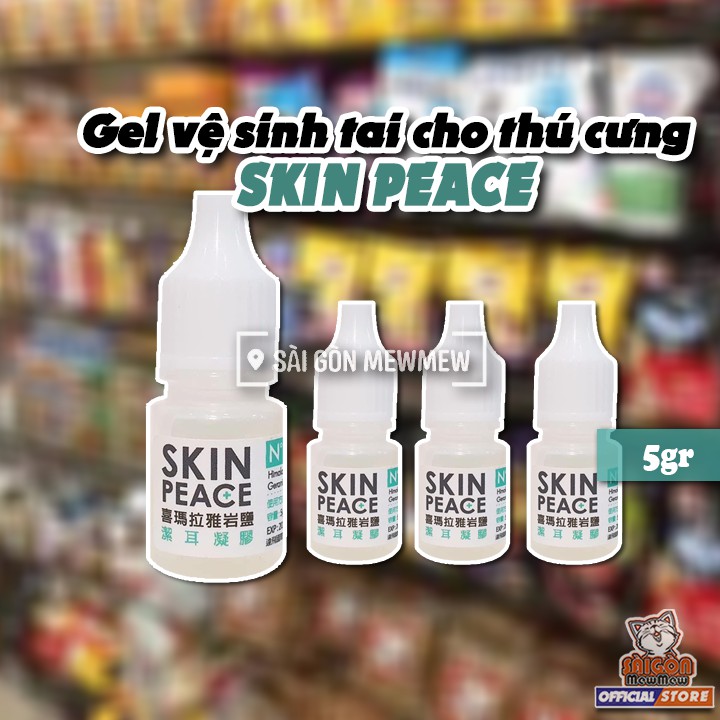 [Mã PET50K giảm Giảm 10% - Tối đa 50K đơn từ 250K] [CHÍNH HÃNG] Gel vệ sinh tai Skin Peace Himalayan Ear Cleansing 5g
