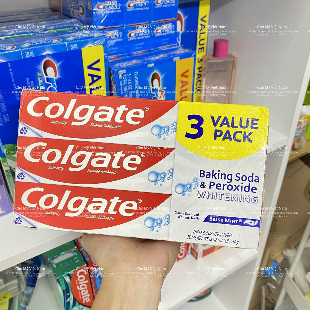 NHẬP MỸ - KEM ĐÁNH RĂNG COLGATE