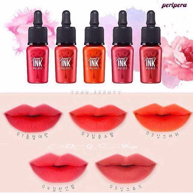 [Mẫu mới 2019] Son kem lì Peripera INK VELVET | BigBuy360 - bigbuy360.vn