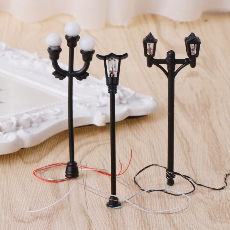 Đồ trang trí Đèn Đường Mini Trang Trí Sân Vườn