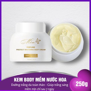 Kem body mềm nước hoa dưỡng trắng toàn thân cao cấp chính hãng 250gr Rainbow Cosmetics