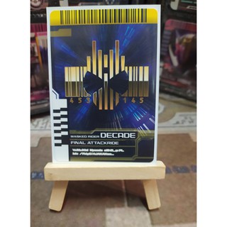 Thẻ Sưu Tập Kamen Rider Final Attack Rider Decade