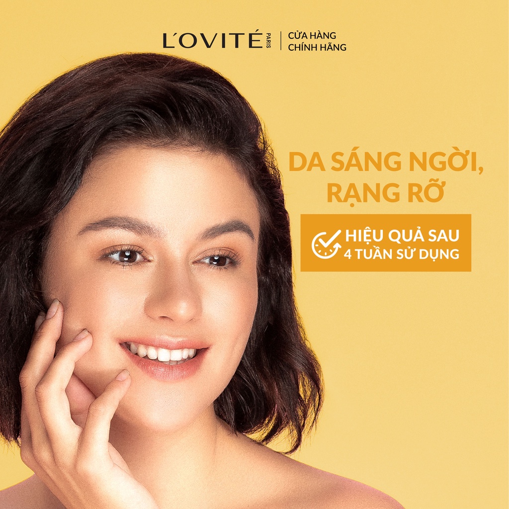 Serum dưỡng sáng Lovite 28 Days Active Serum Whitening &amp; Dark Spot Removing 40ml