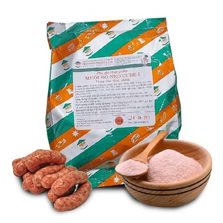 Muối đỏ làm lạp xưởng, xúc xích...