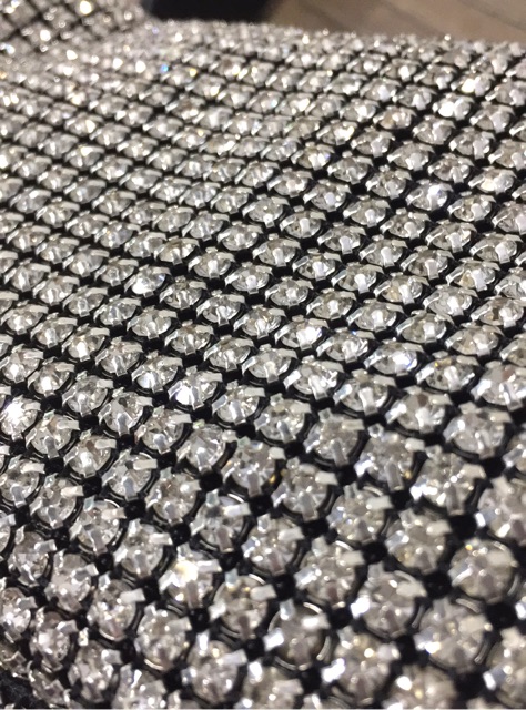 [Túi đá khâu] Túi xách nữ Clutch MC đính đá lấp lánh siêu sang (kèm ảnh thật) | BigBuy360 - bigbuy360.vn