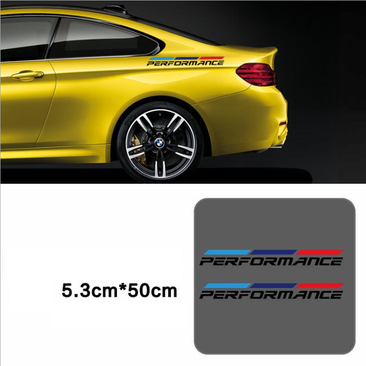 Tem dán cửa xe ô tô Performance 02