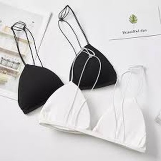 Set 2 Bra cài trước dây mảnh