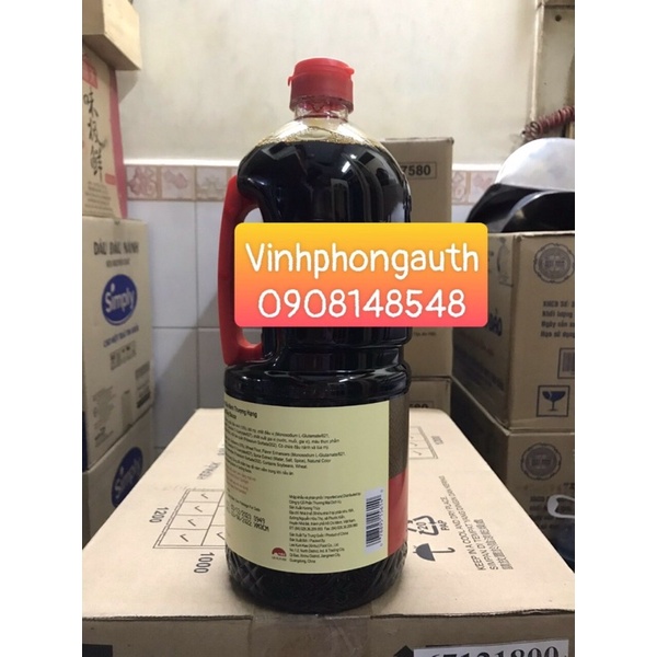 NƯỚC TƯƠNG ĐẬU NÀNH THƯỢNG HẠNG LEE KUM KEE 1.75L