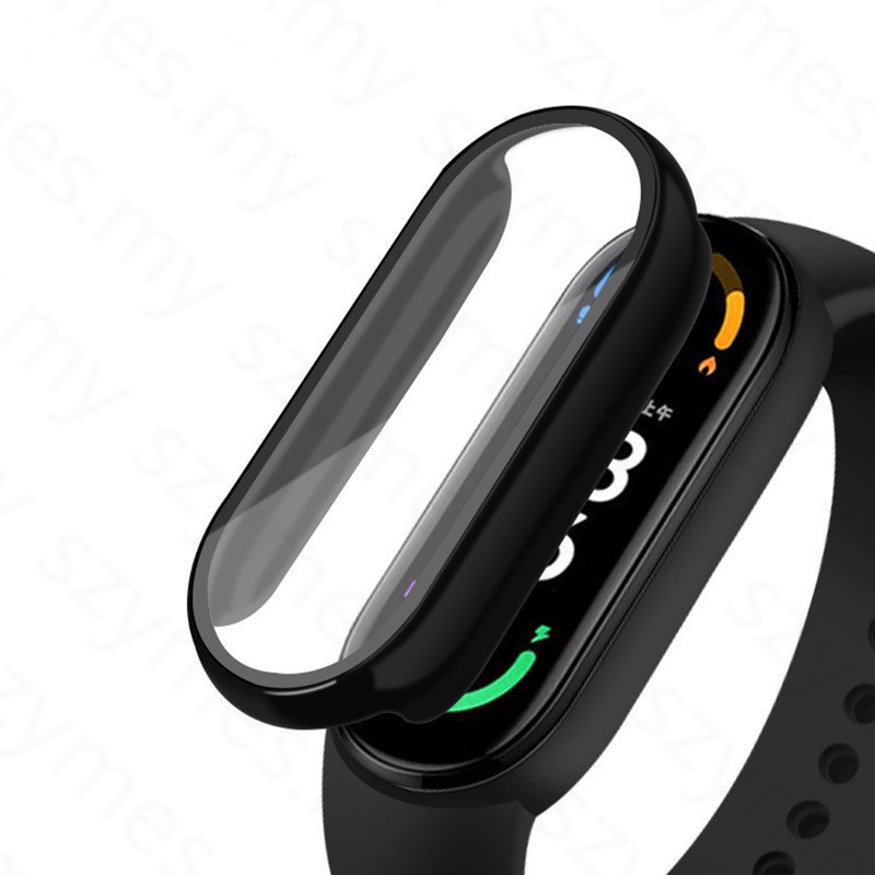 Ốp Bảo Vệ Mặt Đồng Hồ Thông Minh Xiaomi Mi Band 8 7 6 5 4 3