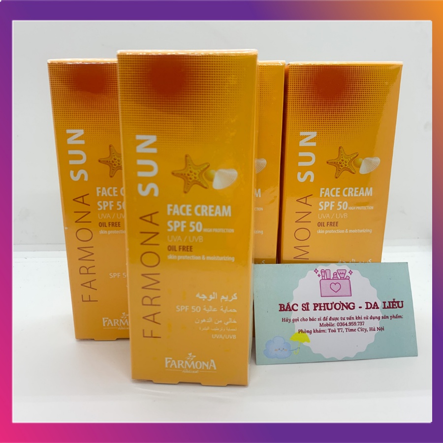 Kem chống nắng Farmona Sun SPf 50 oil free
