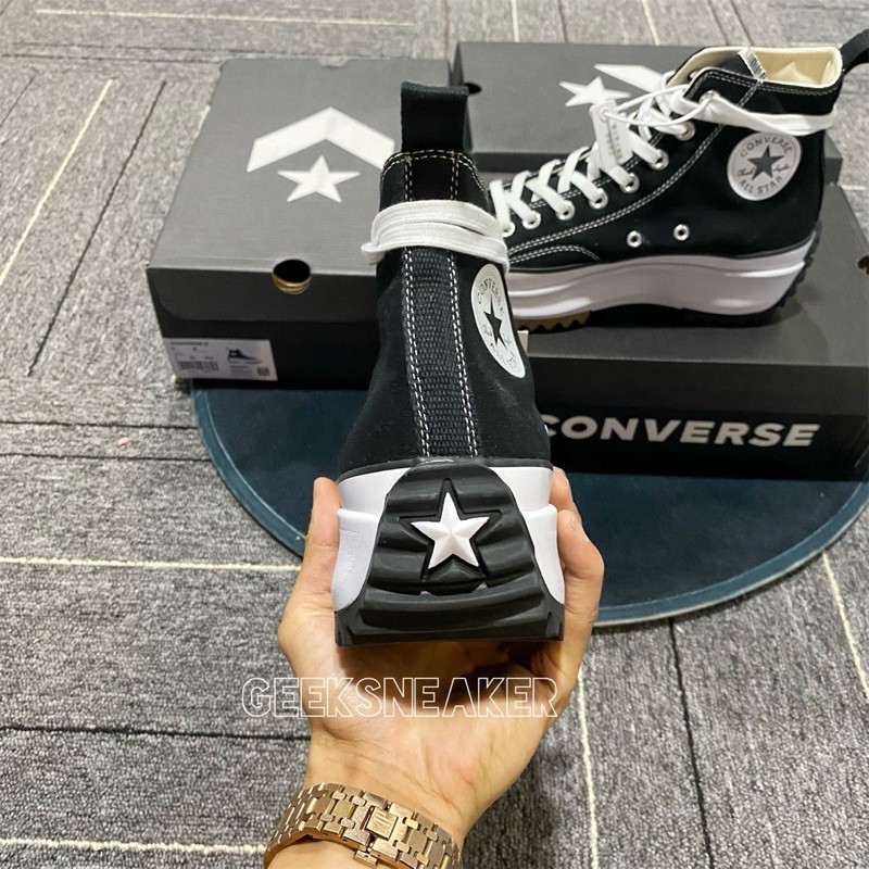 [GeekSneaker] Giày Cvs Run Star Hike Hi JW Anderson Black | BigBuy360 - bigbuy360.vn