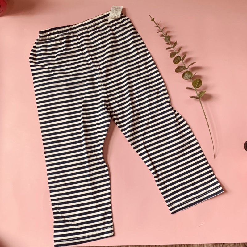 Quần lửng cotton organic xuất Hàn cho bé gái 3m-5y