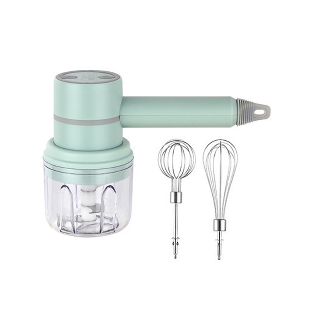 Máy đánh trứng kiêm xay tỏi ớt cầm tay đa năng 3in1