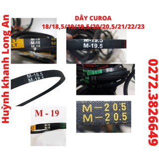 Dây curoa 18/18,5/19/19,5/20/20,5/21/22/23