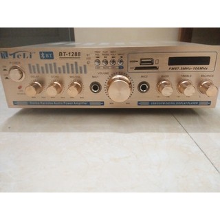 AMPLY MINI CAO CẤP BT-1288 ( 220V hoặc 12V DC)  CHUYÊN DỤNG