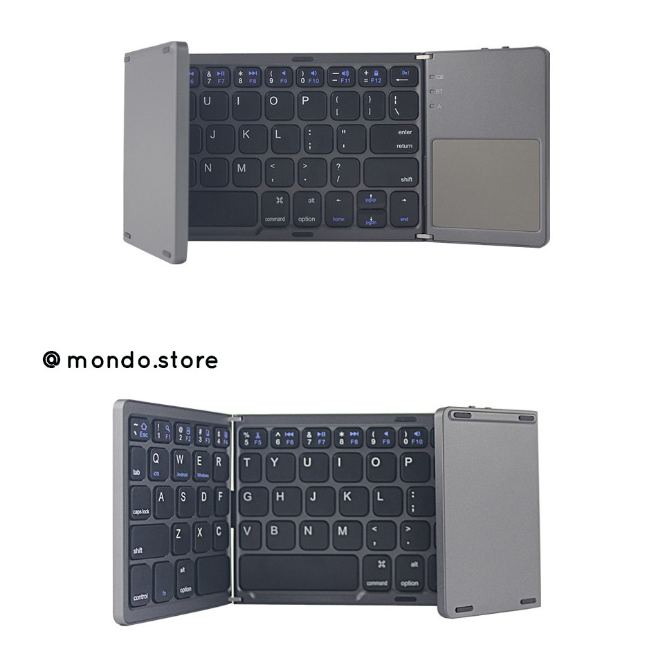 [Mã 267ELSALE hoàn 7% đơn 300K] Bàn Phím Mini Keyboard Bluetooth Kèm Touchpad