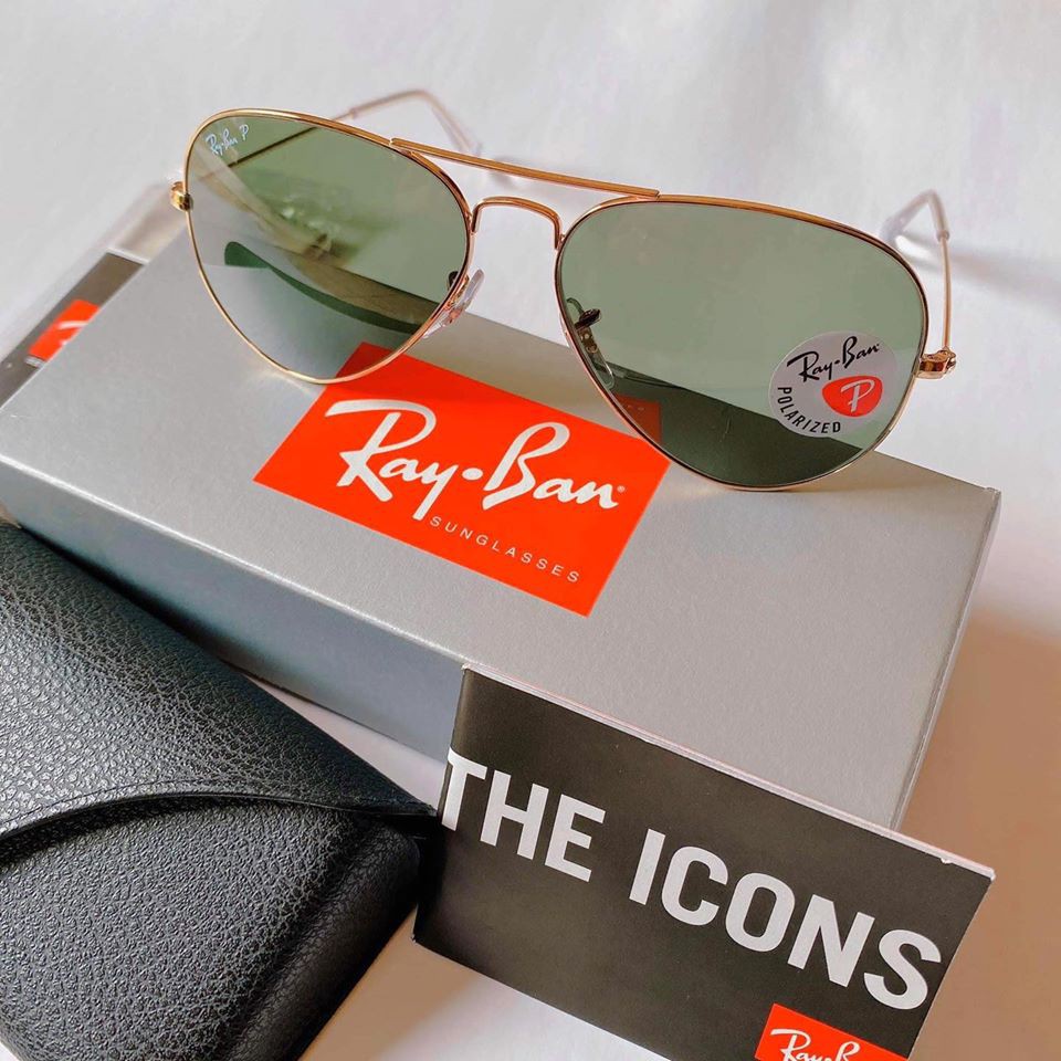 Mắt kính chính hãng Rayban 3025 chống lóa polarized