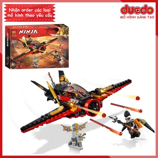 BLA 10934 Lắp ghép Ninjago phi thuyền Destiny's Wing - Đồ chơi Xếp hình 70650 Ninja Mô hình LPIN 06079 BLA
