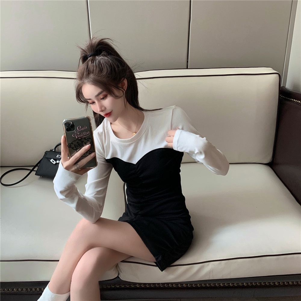 Đầm Dáng Ôm Thời Trang Hàn Quốc Quyến Rũ Cho Nữ