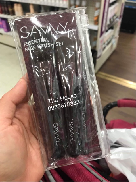 Set Cọ Trang Điểm Cá Nhân Savvy