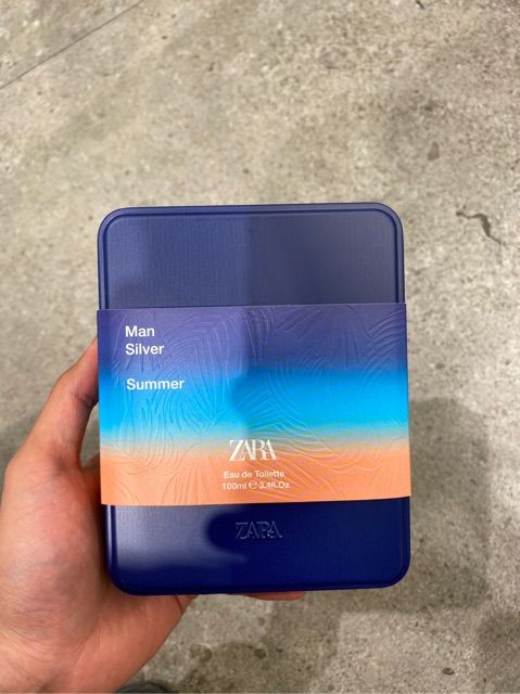 Nước hoa Zara Man: Man Silver Limited; Man Silver Summer Limited 100ml