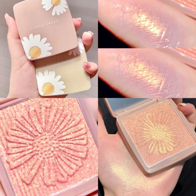 Phấn Bắt Sáng Highlight Tạo Khối GOGOTALES GT182 Phiên Bản Cúc Họa Mi Xinh Xắn [ GOGO TALES ] | BigBuy360 - bigbuy360.vn