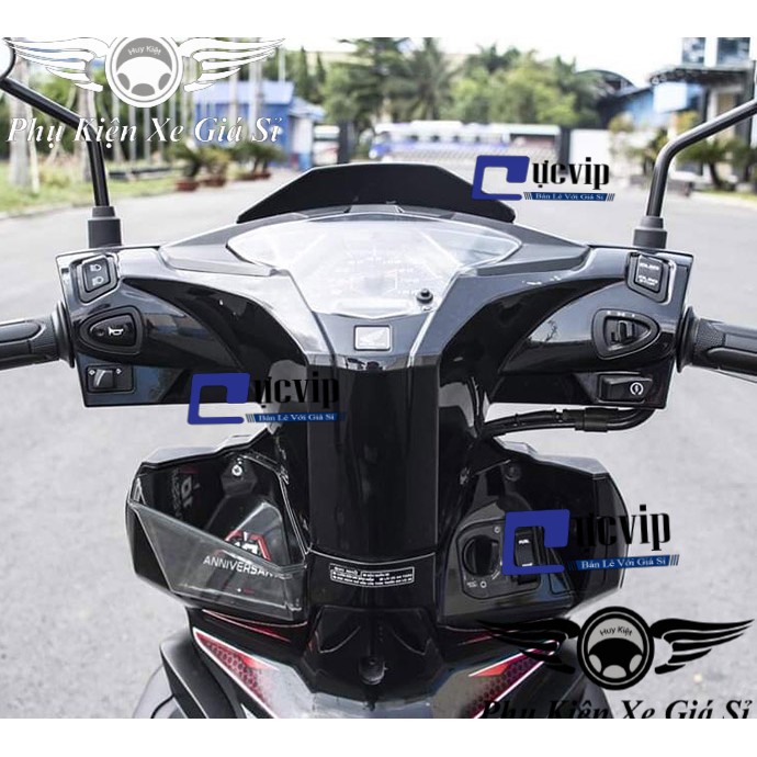 (2868) Cho Xe AirBlade 2016 - 2019 - Hộc Đựng Đồ Màu Khói Trong Suốt